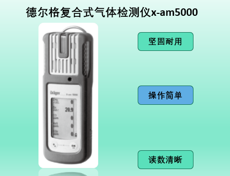  德尔格x-am5000气体检测仪说明书（操作手册）
