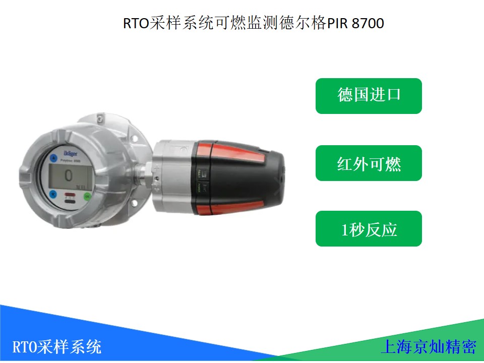 RTO采样系统吹扫可燃气监测 德尔格红外PIR 8700